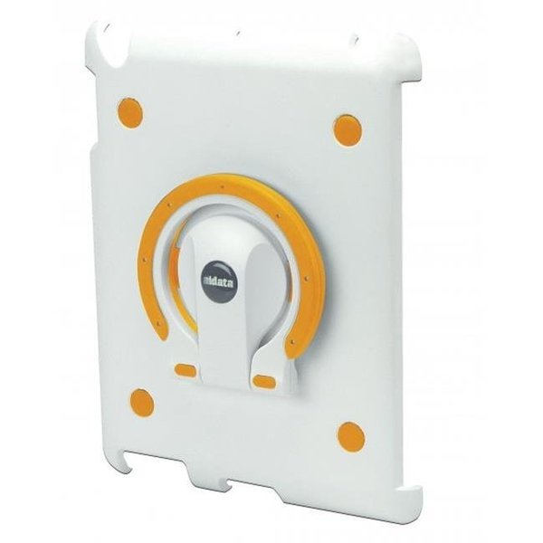 Aidata Corp Co Ltd Aidata USA ISP202WO Stand for iPad 2 - White/Orange ISP202WO